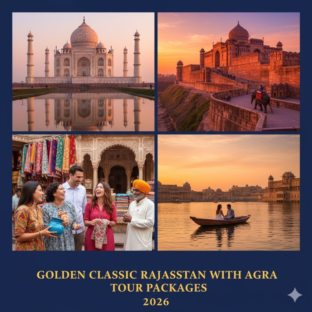 You are currently viewing Golden Classic Rajasthan with Agra Tour Packages: A Royal Odyssey for 2026