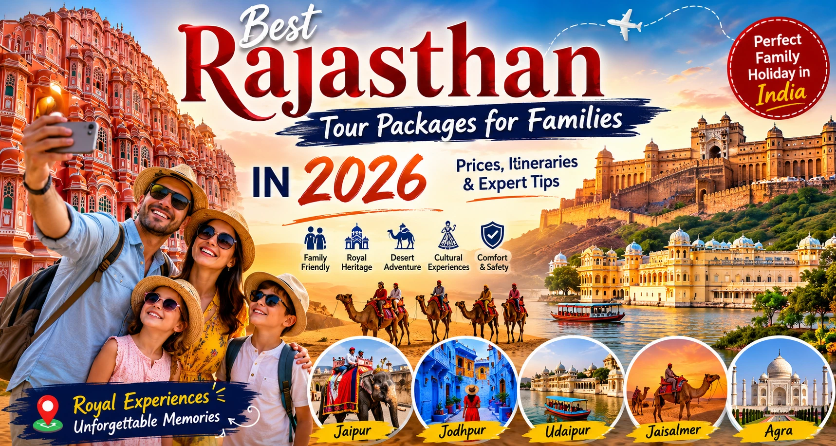 Read more about the article Best Rajasthan Tour Packages for Families in 2026: Prices, Itineraries & Expert Tips